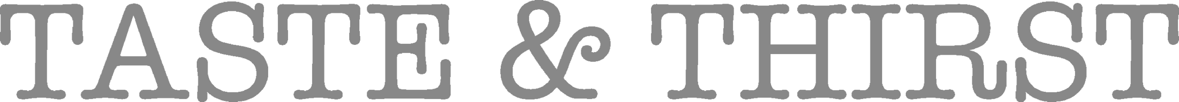 logo-taste-and-thirst (#888 200h 72dpi)